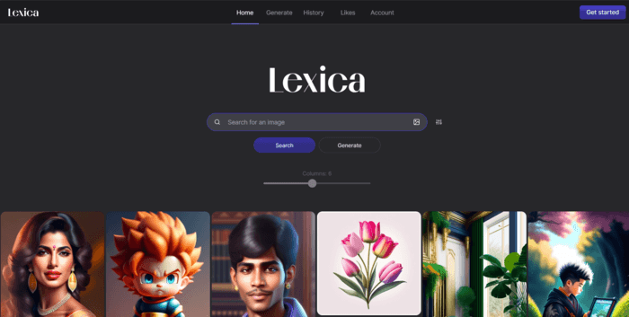 how does lexica art word on desktop?