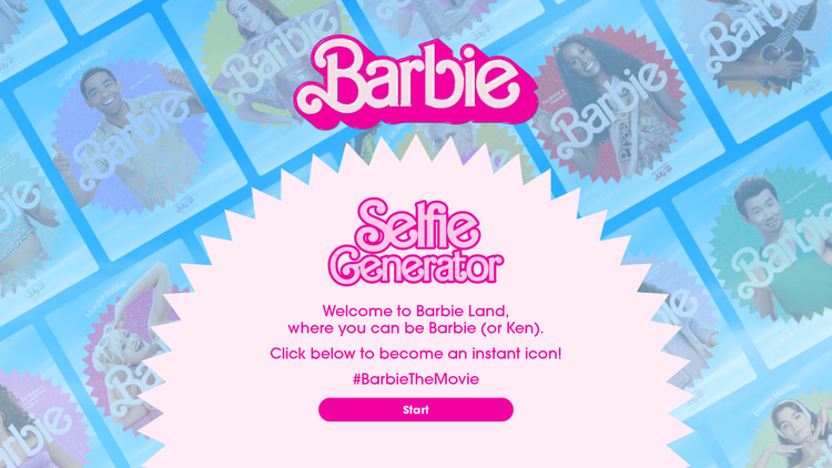 Barbie Selfie Generator