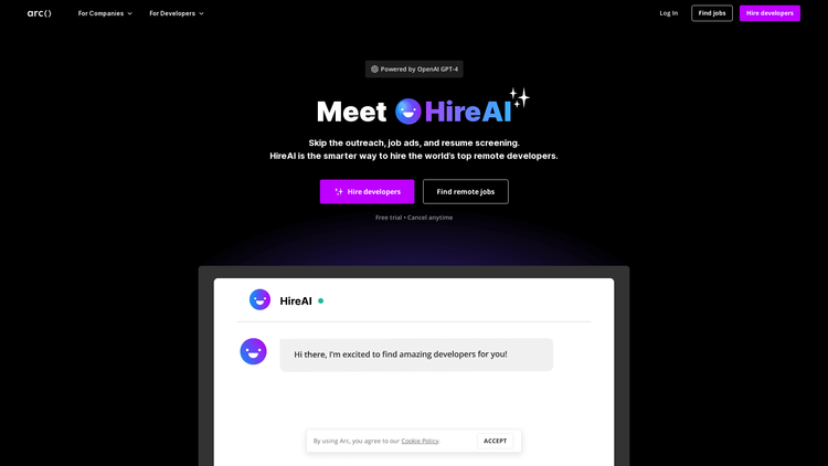 HireAI: AI Recruiter by Arc