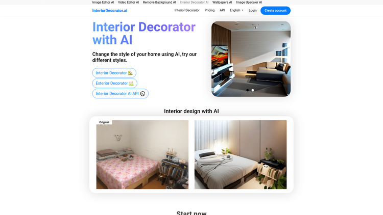 Interior Decorator AI