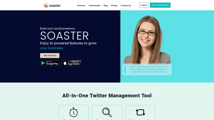 Soaster - Growth Your Twitter Account