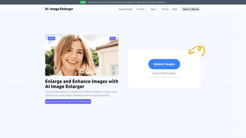 AI Image Enlarger