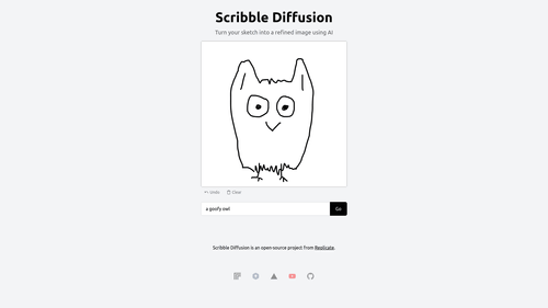 Scribble Diffusion